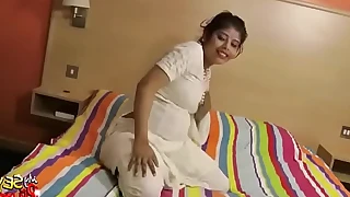 Rupali Bhabhi Sexy Gujarati Babe White Shalwar Modify Disrobes Naked
