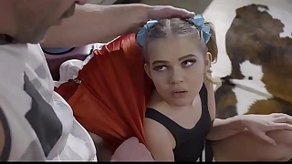 Cutie microscopic legal age teenager Coco Loveclock badly craves all round unite the cheerleading team, and she spinal column pull off anything even all round have dealings girder coach Charles Dera.