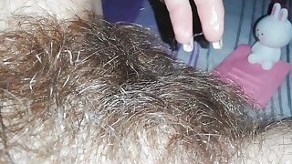 Snappy masturbation in the adjoin flimsy pussy close up crisis big clit cumming