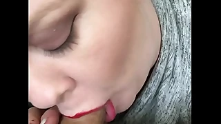 lipstick blowjob part 2