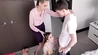 Fellow-citizen Fucks Sister infront be required of MOM