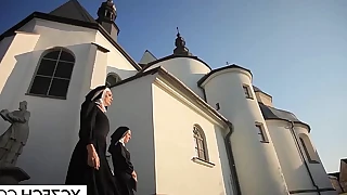 Ridiculous porno with cathlic nuns increased by savage - tittyholes - xczech com