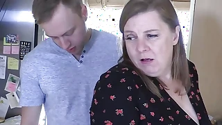 Mature busty stepmom acquires anal job unfamiliar young stepson
