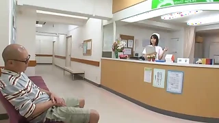 Tsukasa Aoi suffocating to Nurse