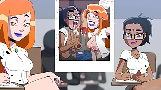 Depraved Girls Students / Cartoons / Anime / Hentai / Adult Dynamic Cartoon