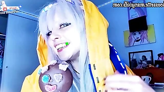 Start off your own clown lollipop, original edition #food #foodporn #foodreview #review #blonde #teen #cute #ahegao #otaku